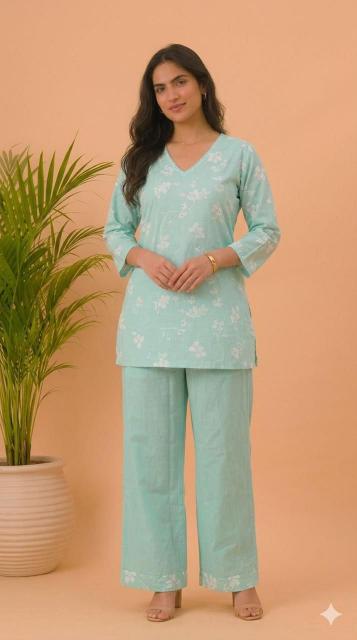 Valerius beautiful printed coord set